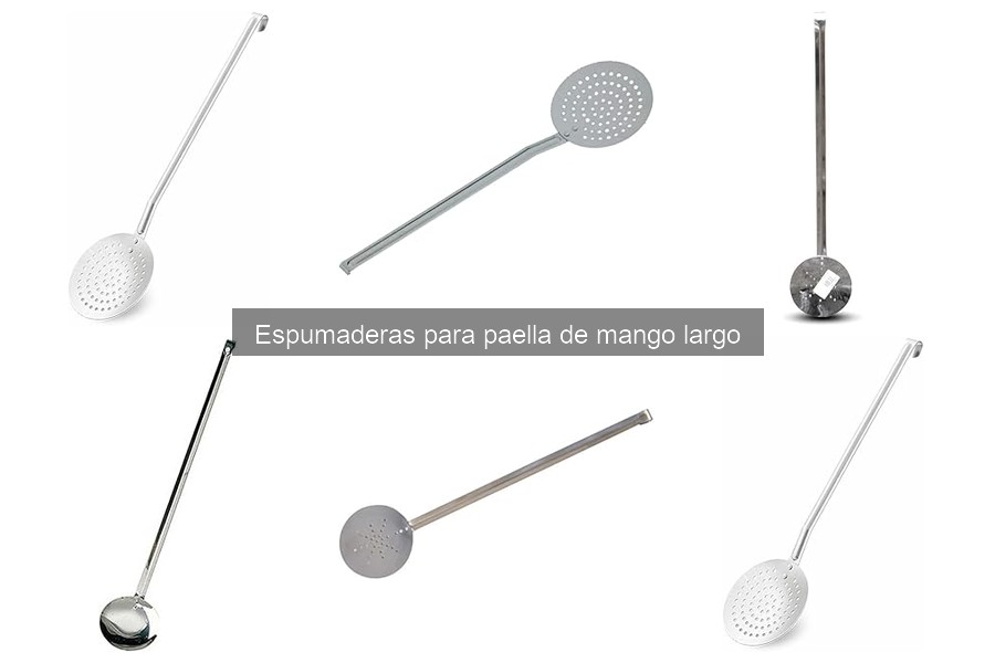 Beneficios de usar espumaderas de mango largo para paella