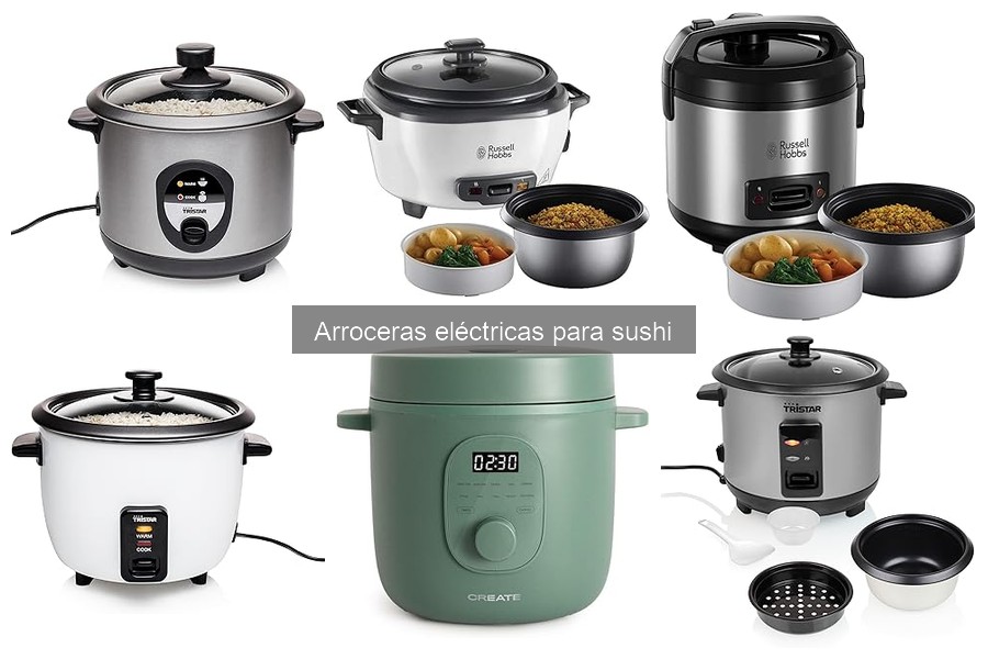 Beneficios de usar una arrocera eléctrica para sushi