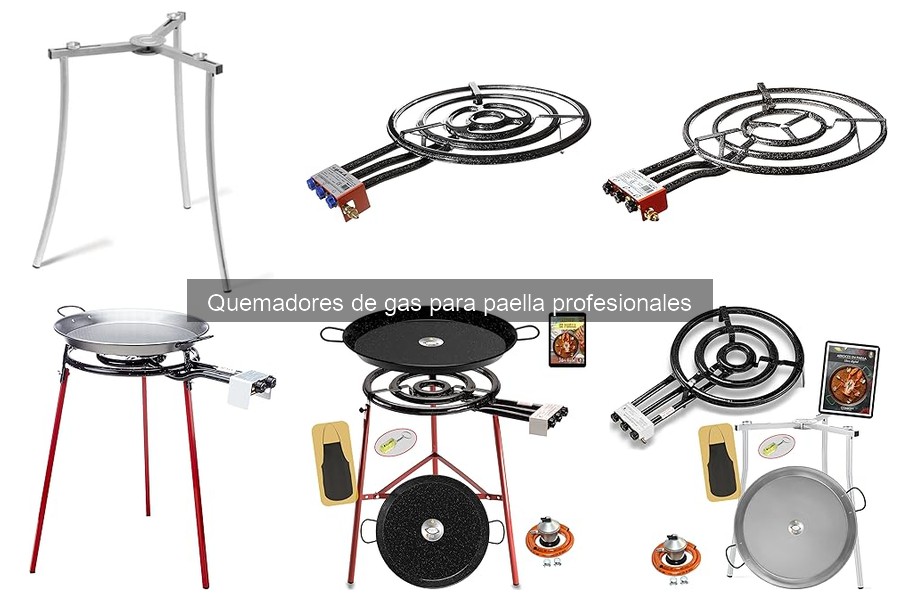 Características de quemadores de gas para paellas profesionales