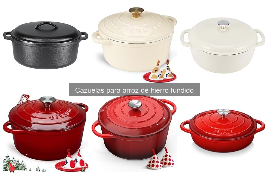 Cazuelas de Arroz de Hierro Fundido: Características y Beneficios