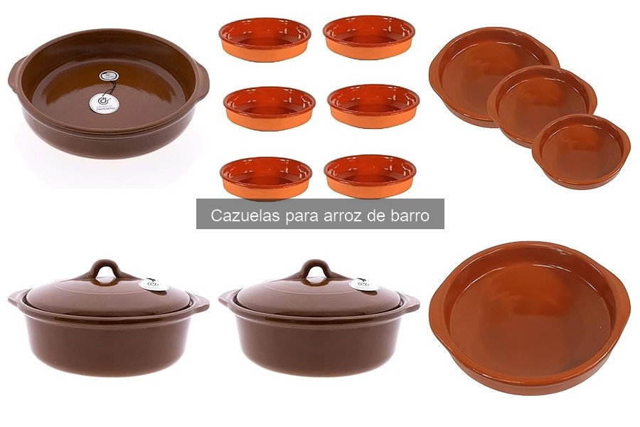 Cazuelas de barro vs. otros materiales para cocinar arroz