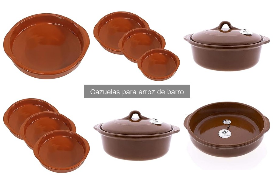 Cazuelas para arroz de barro: Beneficios y características