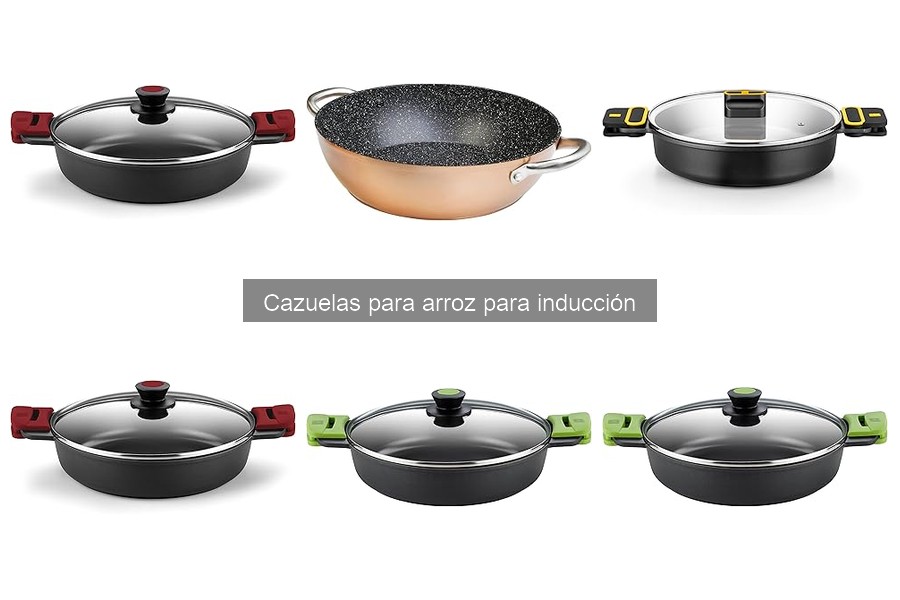 Cazuelas para arroz de inducción a buen precio