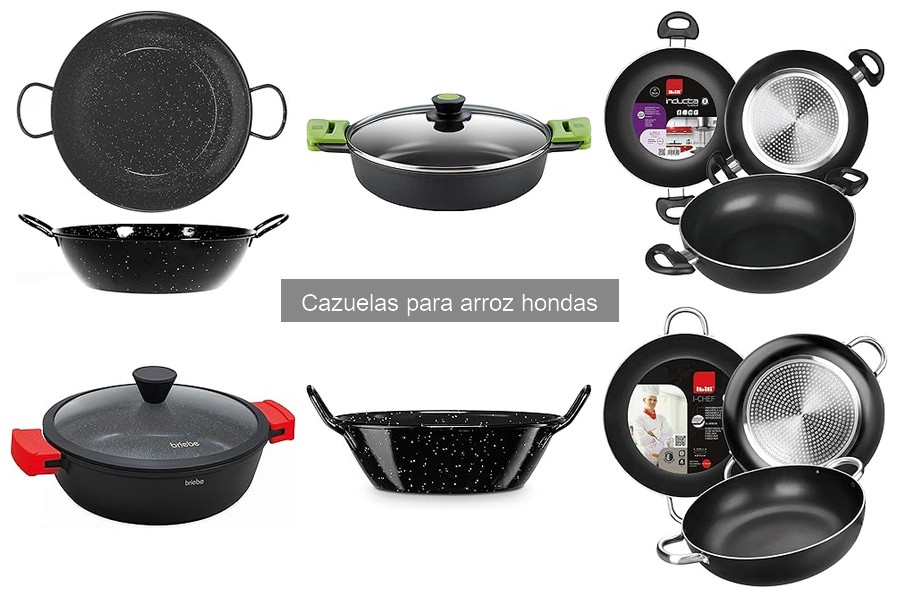 Cazuelas para Arroz Hondas: ¿Qué son y Para Qué Sirven?