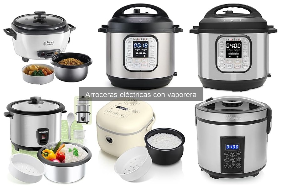 Cocina Variada: Alimentos en Arroceras Eléctricas con Vaporera