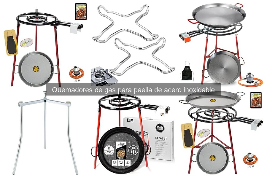 Cómo elegir el mejor quemador de gas para paella de acero inoxidable