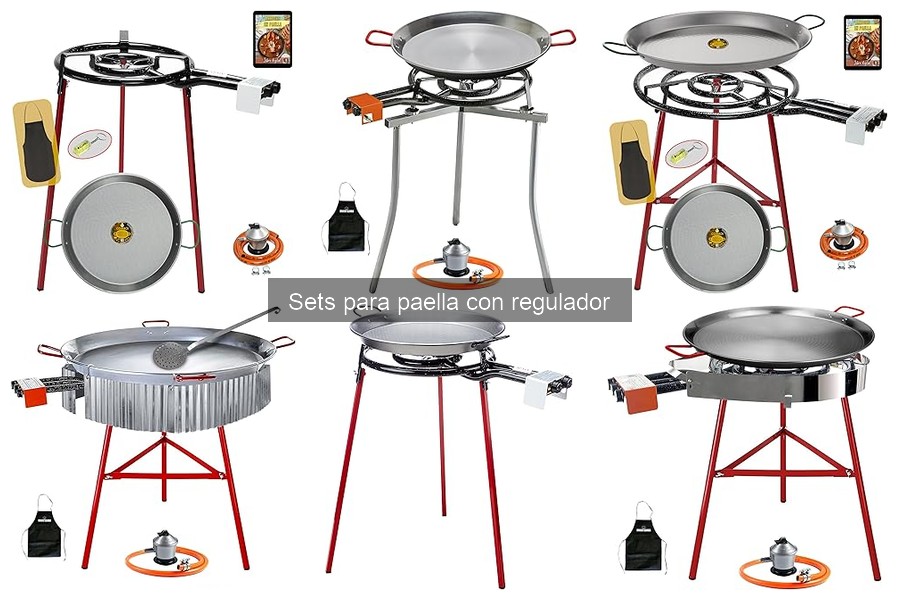 Cómo elegir el mejor set para paella con regulador