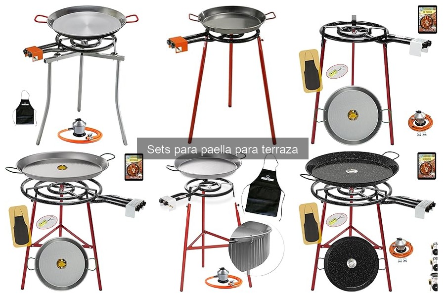 Cómo elegir el mejor set para paella en terraza