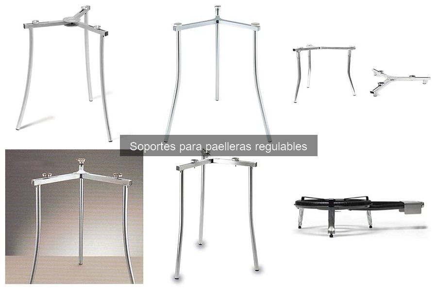 Cómo elegir el mejor soporte para paelleras regulables