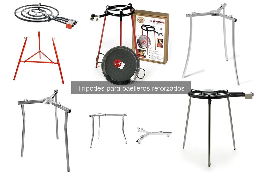 Cómo elegir el mejor trípode para paelleros reforzados