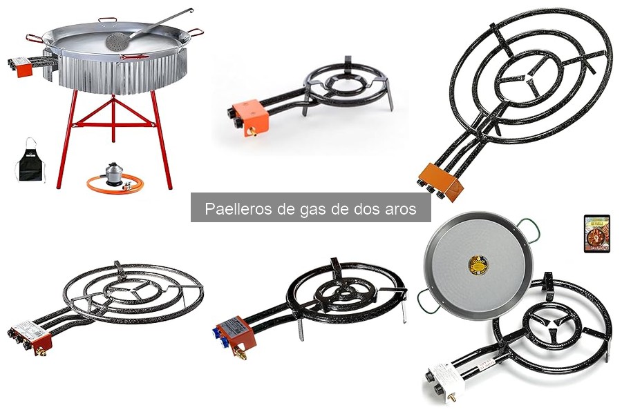 Cómo elegir el paellero de gas de dos aros perfecto