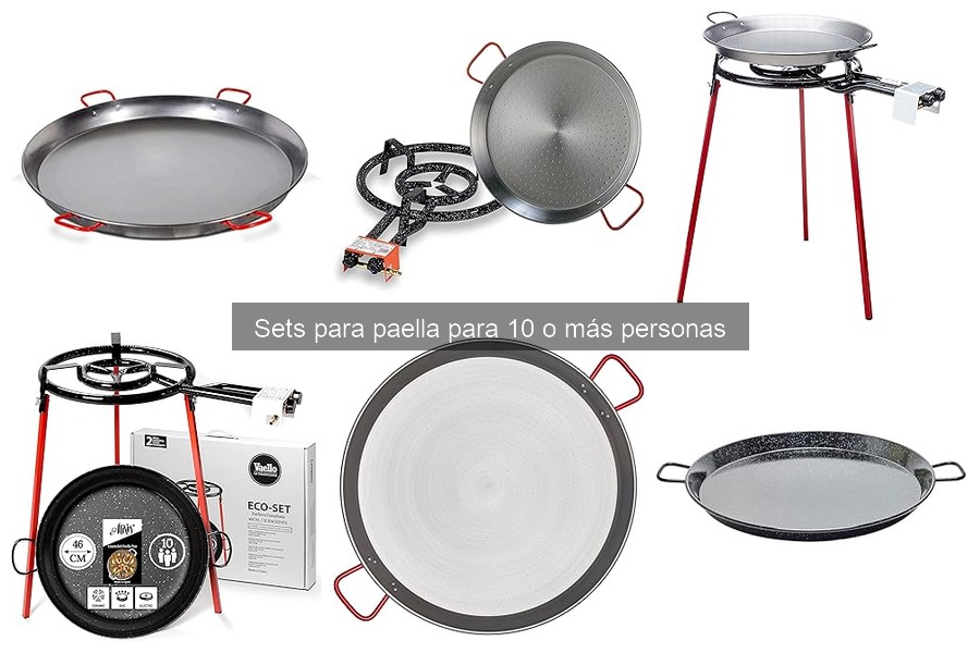 Cómo elegir el set de paella para 10 o más personas