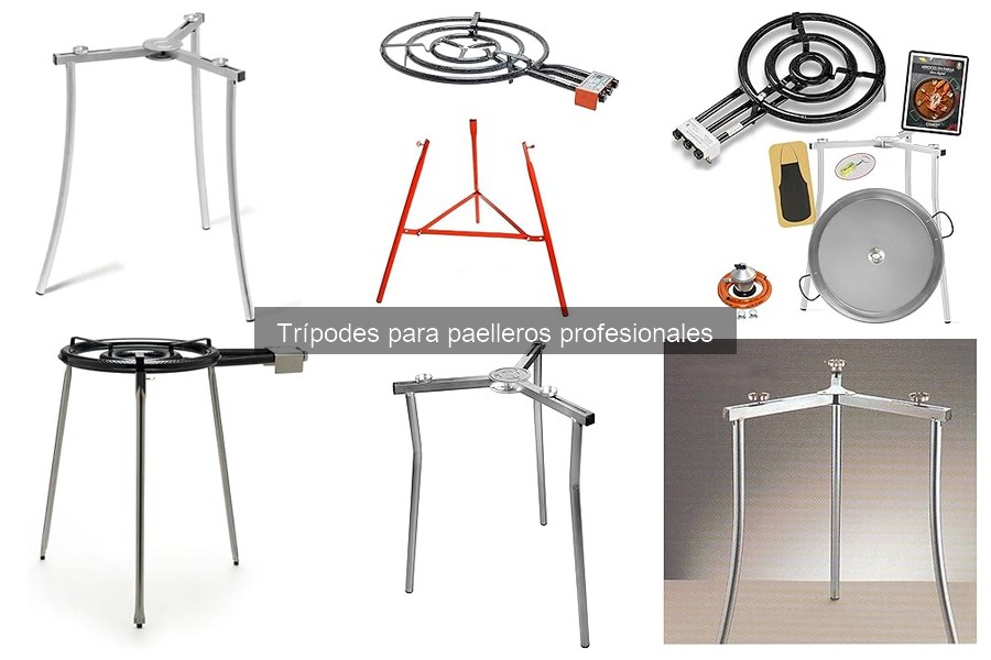 Cómo elegir el trípode perfecto para tu paellera