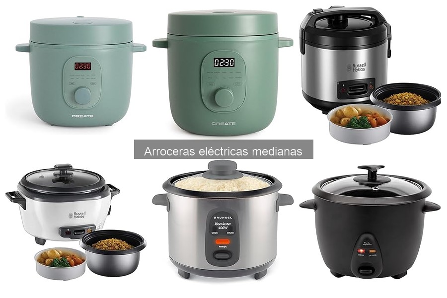 Cómo elegir la arrocera eléctrica mediana perfecta