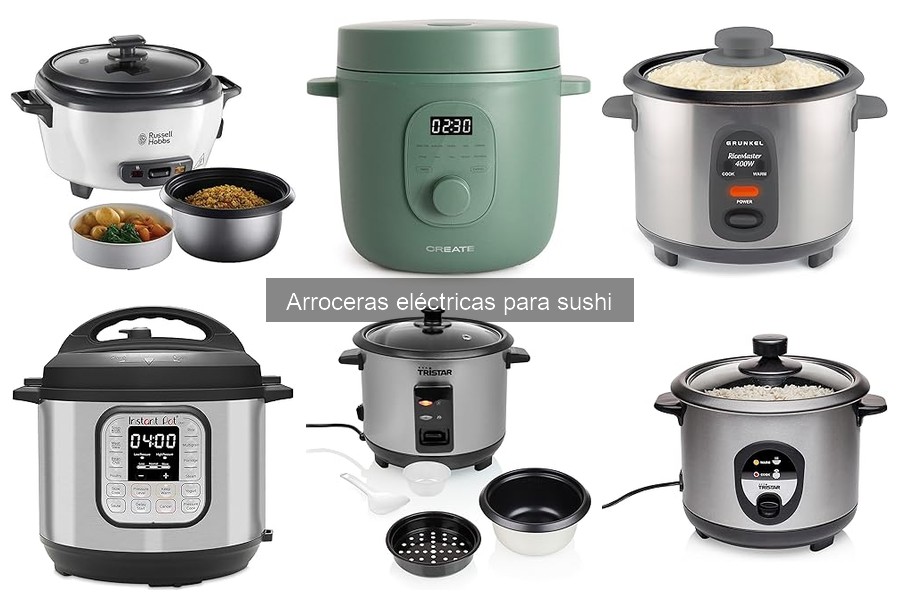 Cómo elegir la arrocera eléctrica para sushi ideal