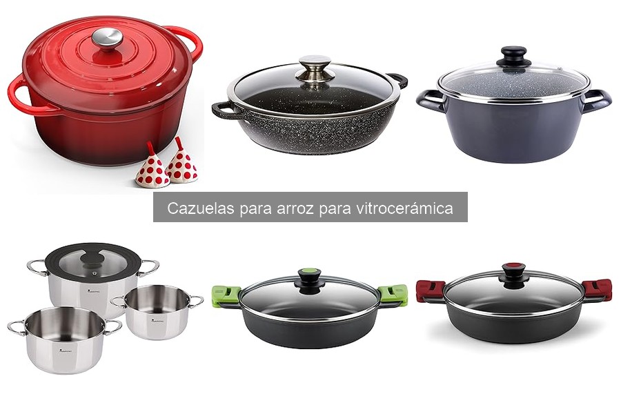 Cómo Elegir la Cazuela de Arroz Ideal para Vitrocerámica