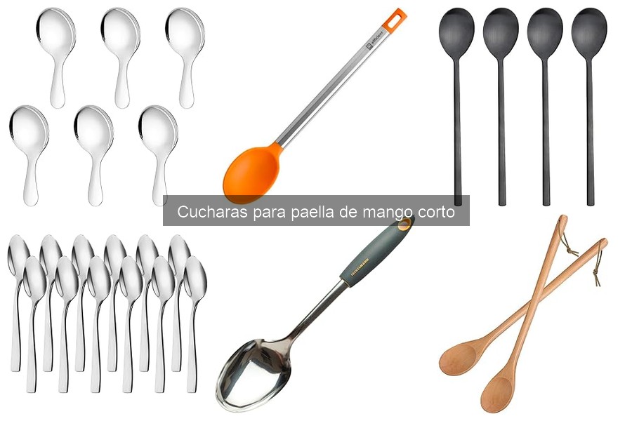 Cómo elegir la cuchara para paella de mango corto ideal