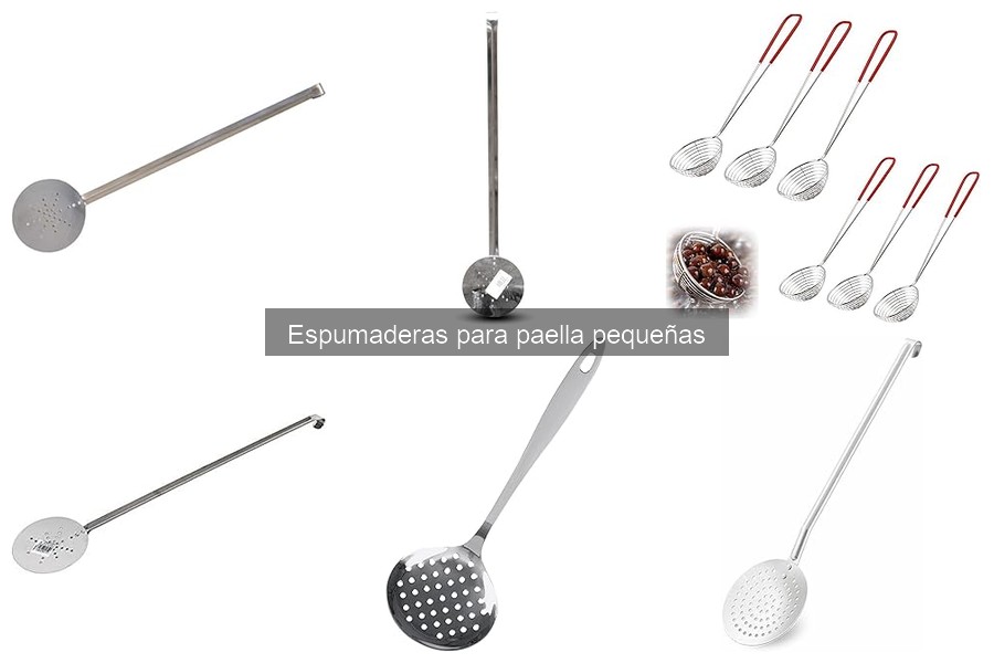 Cómo elegir la espumadera adecuada para paella