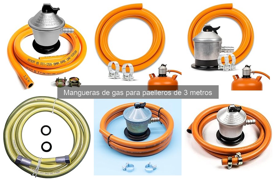 Cómo elegir la manguera de gas para paelleros: guía completa