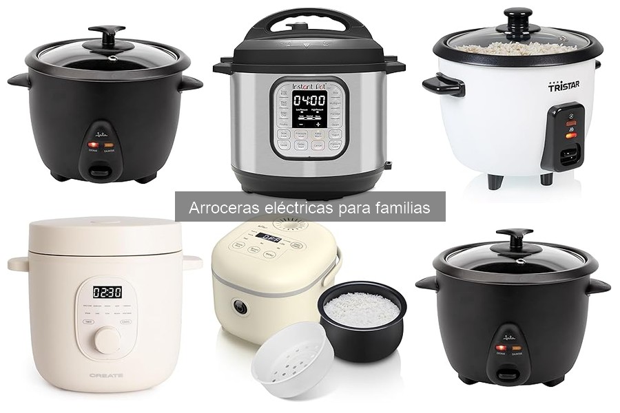 Cómo Elegir la Mejor Arrocera Eléctrica para Familias