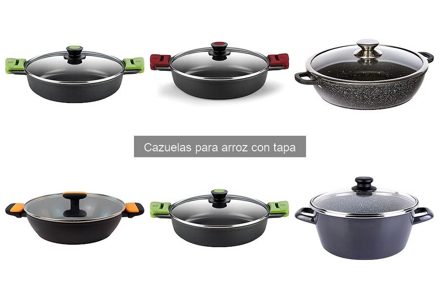 Cómo elegir la mejor cazuela para arroz con tapa
