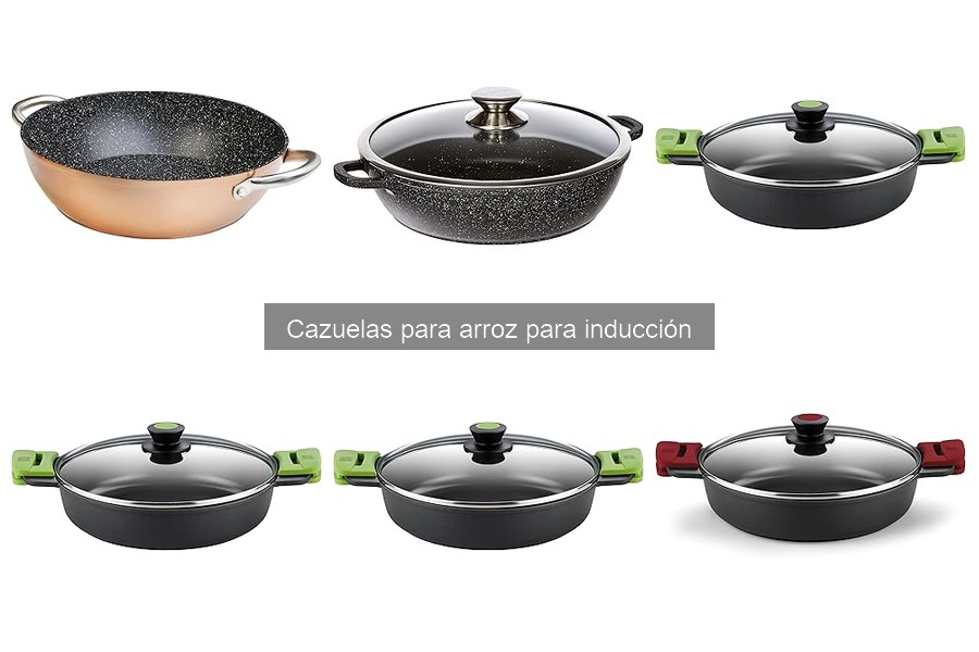Cómo elegir la mejor cazuela para arroz de inducción