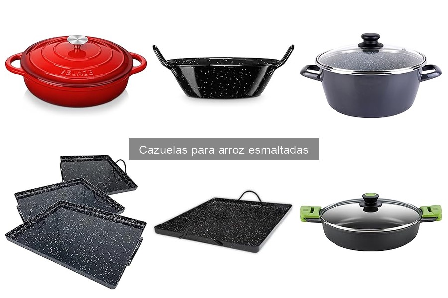 Cómo elegir la mejor cazuela para arroz esmaltada