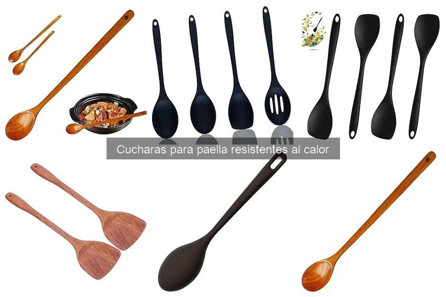 Cómo elegir la mejor cuchara para paella resistente al calor