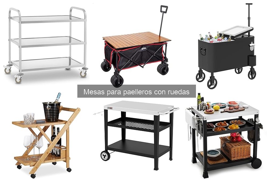 Cómo Elegir la Mesa para Paelleros con Ruedas Perfecta