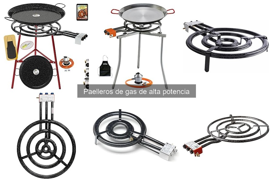 Cómo elegir un paellero de gas de alta potencia