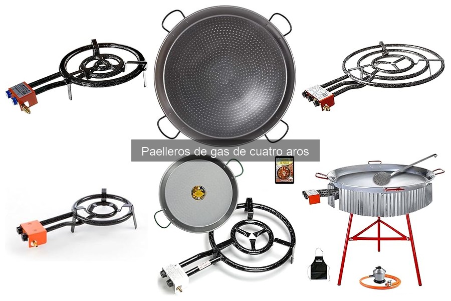 Cómo elegir un paellero de gas de cuatro aros ideal