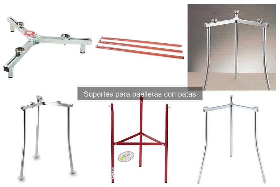 Cómo evitar el deslizamiento de la paellera en el soporte