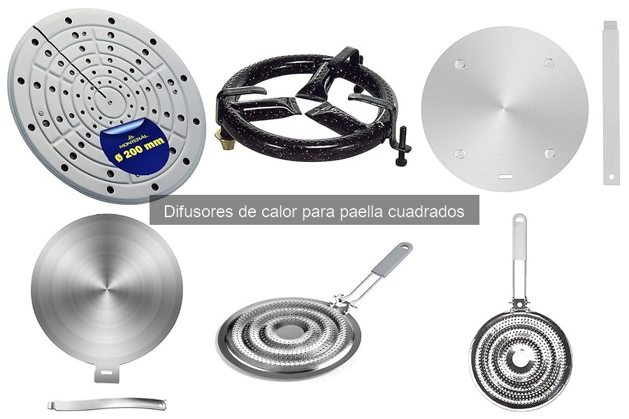 Cómo evitar la deformación del difusor de calor para paella