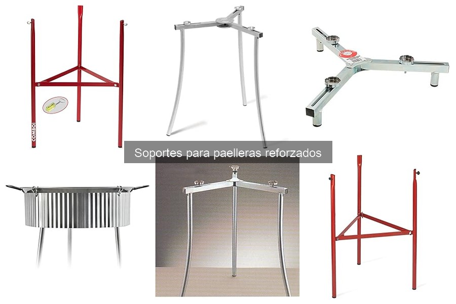 Cómo evitar que el soporte de paellera se deforme