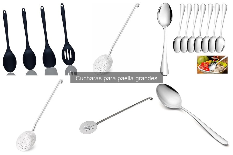 Cómo evitar que la cuchara para paella se deforme