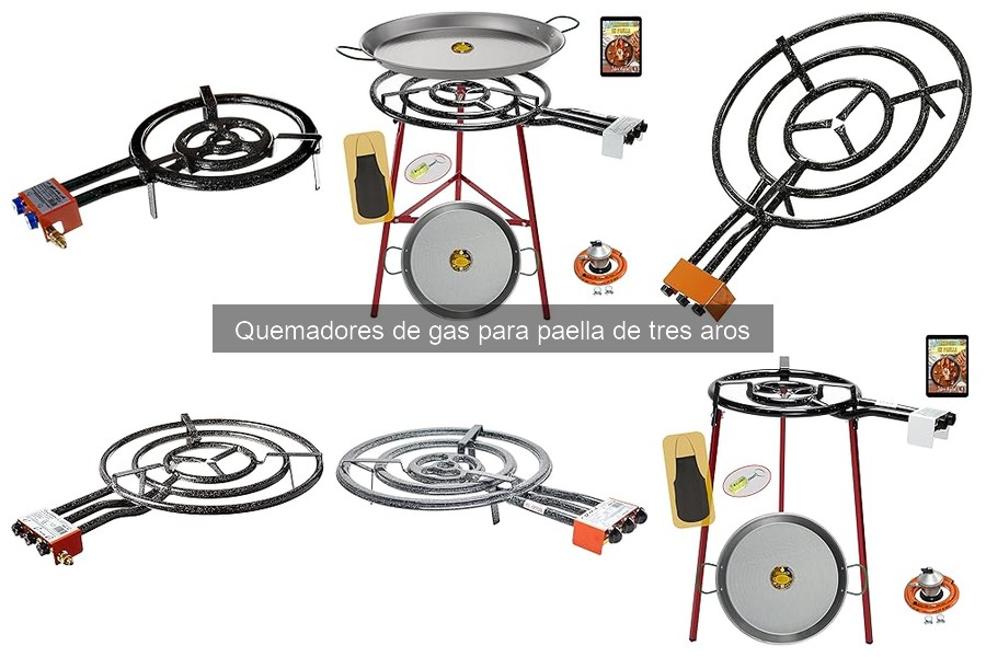 Cómo hacer la paella perfecta en quemador de gas de tres aros