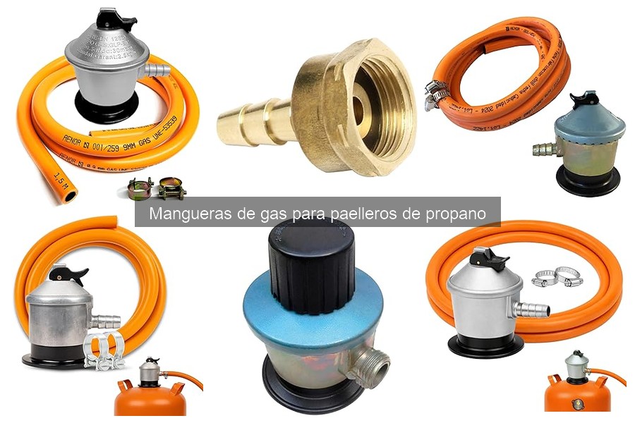 Cómo instalar mangueras de gas para paelleros de propano