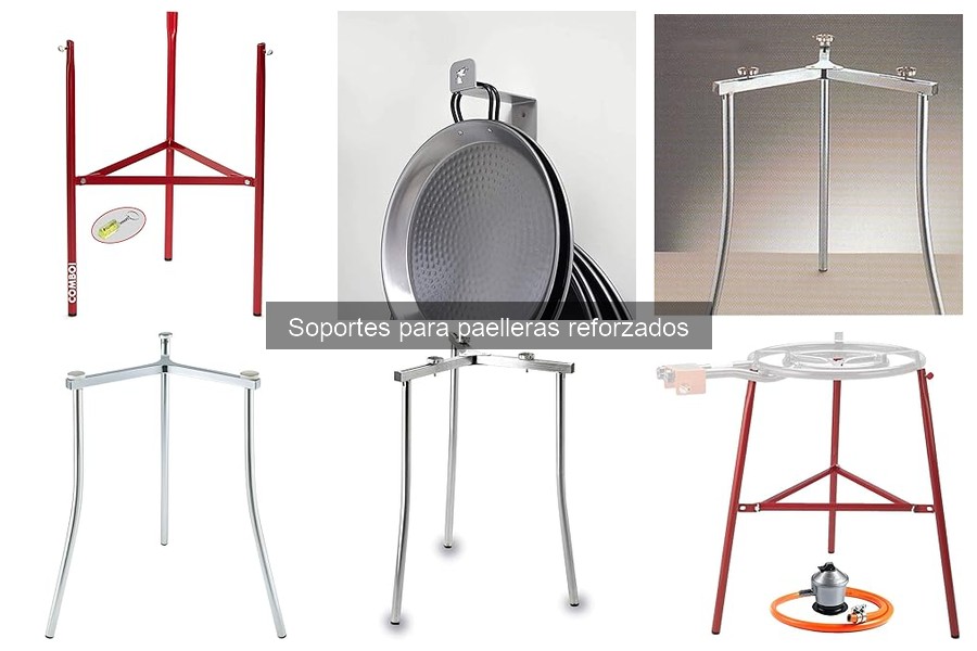 Cómo instalar soportes para paelleras reforzados fácilmente
