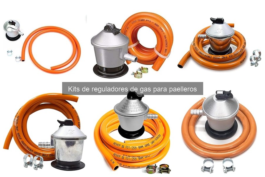 Cómo instalar un kit de reguladores de gas para paelleros