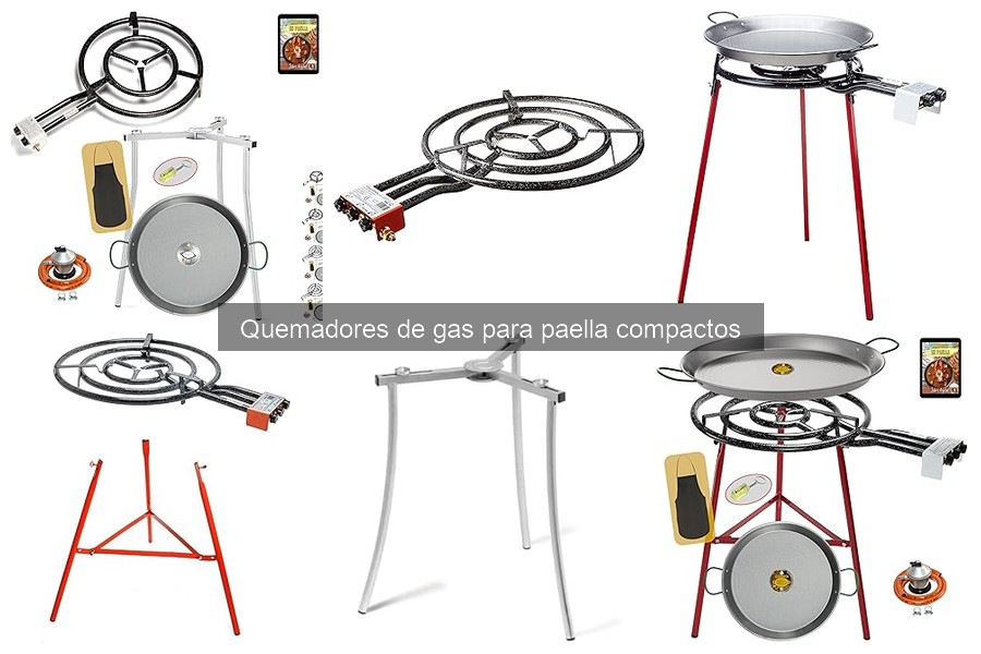 Cómo instalar un quemador de gas para paella compactos