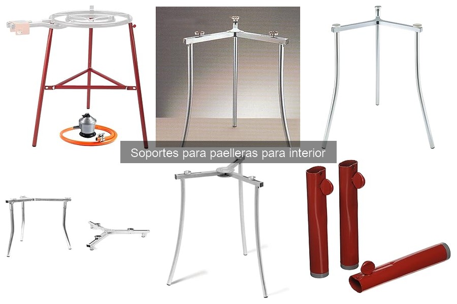 Cómo instalar un soporte para paelleras en el interior