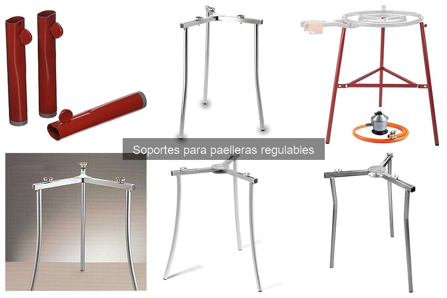 Cómo instalar un soporte regulable para paelleras fácilmente