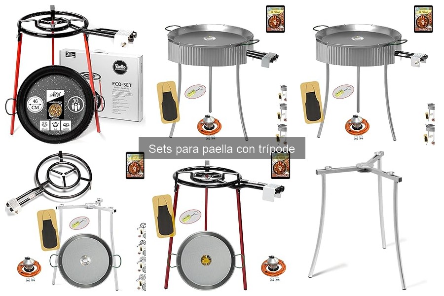 Cómo instalar un trípode para paella correctamente
