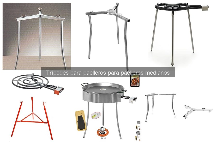 Cómo instalar un trípode para paelleros correctamente