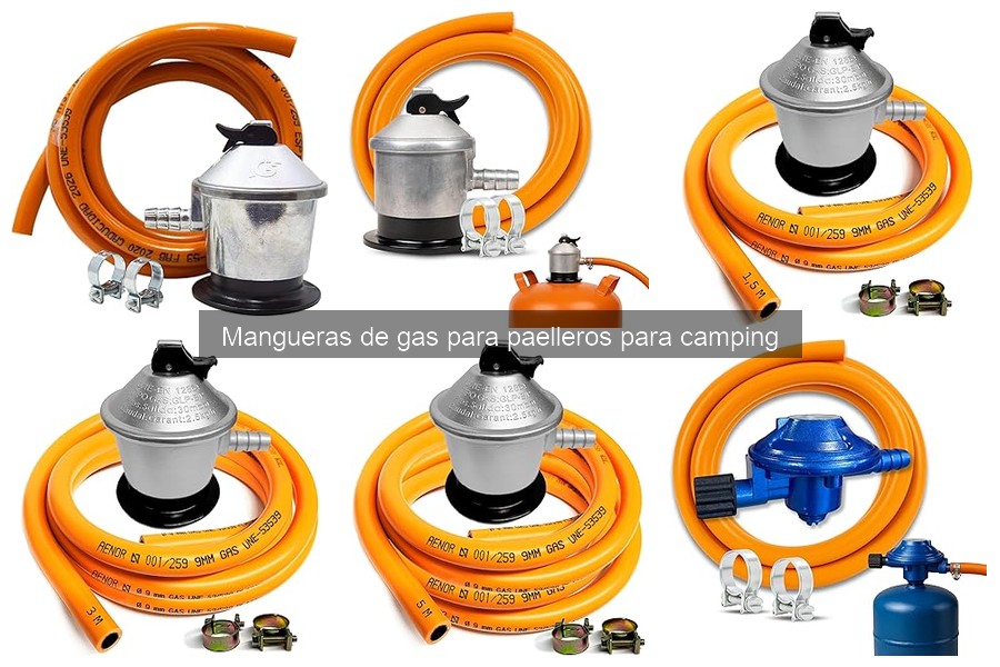 Cómo instalar una manguera de gas en un paellero seguro