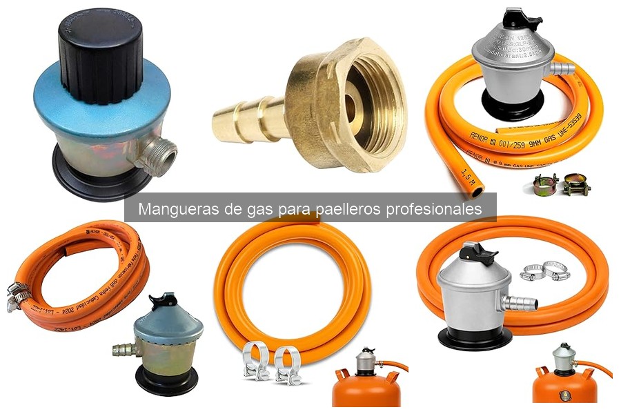 Cómo instalar una manguera de gas en un paellero