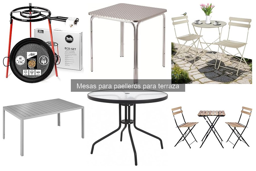 Cómo instalar una mesa para paelleros de forma segura