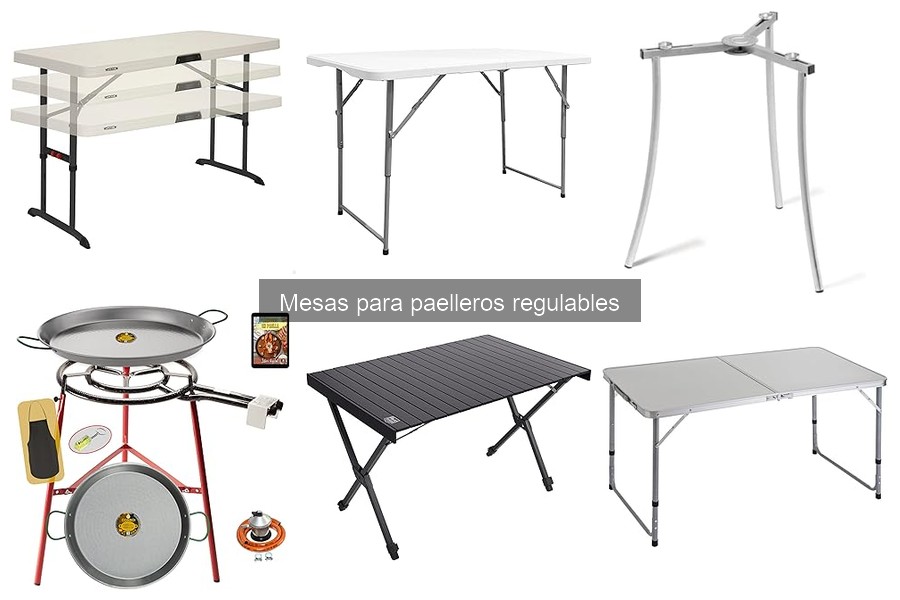 Cómo instalar una mesa para paelleros regulables fácilmente