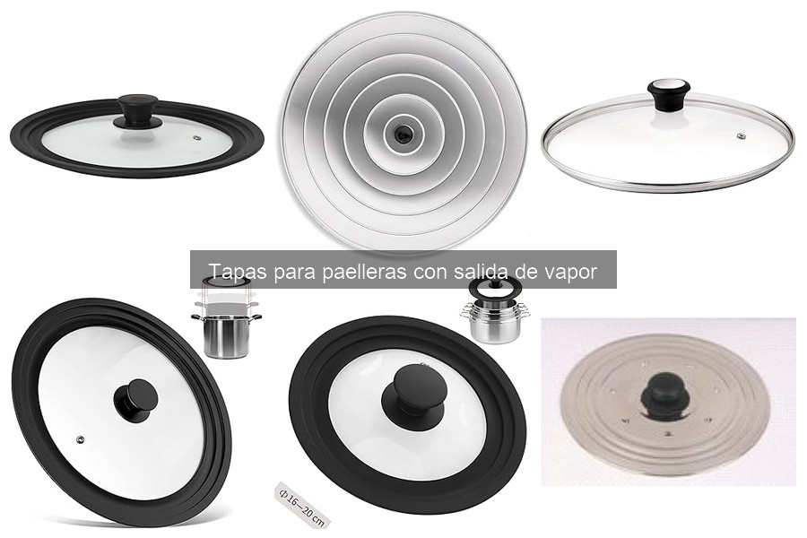 Cómo instalar una tapa para paellera con salida de vapor