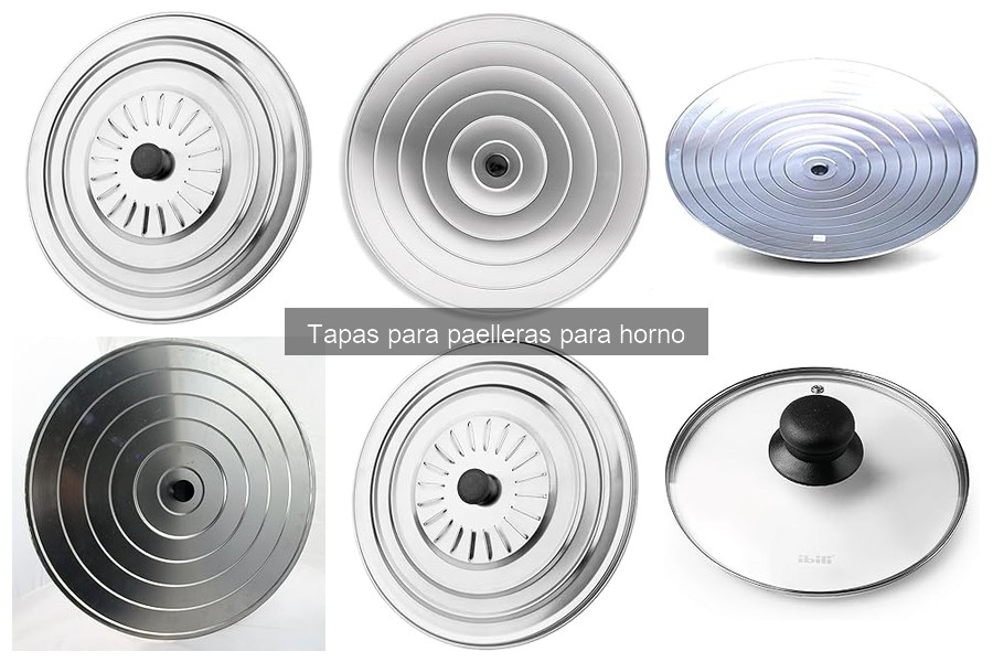 Cómo limpiar y cuidar tapas para paelleras de horno